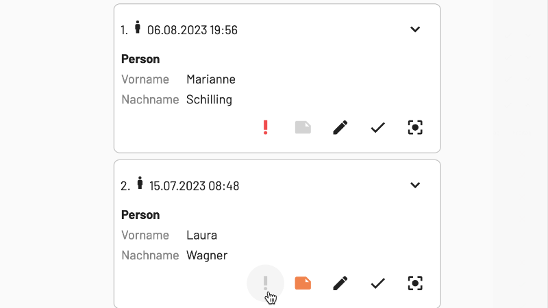 Therastic - Anfragen priorisieren